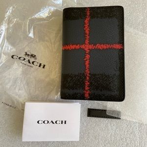 Authentic NWT Coach Card Wallet
